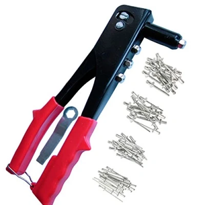 Image of Toolzone Hand Riveter With 75 Rivets