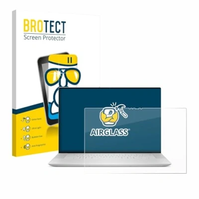 Image of brotect Glass Screen Protector Film compatible with Dell XPS 16 9640 Foil 9H Protection [Scratch Resistant, High Clarity]