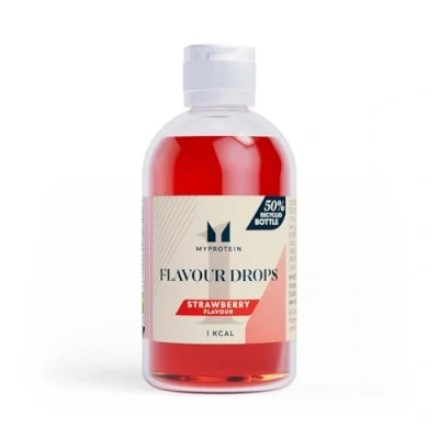 Image of Myprotein Flavdrops 50ml Strawberry 100 Serving