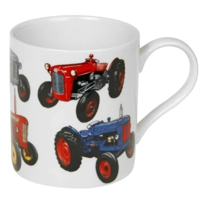 Image of lesser and pavey Fine China Mug Tractor 1 Piece 13x9x10 cm