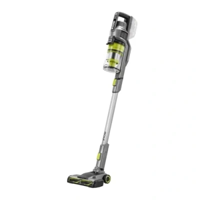 Image of Ryobi RSVS18 0 18V ONE+ Cordless Brushed Silver Stick Vac (Bare Tool)