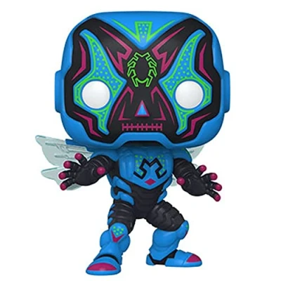 Image of Funko POP! Heroes: Dia De Los DC Blue Beetle Comics Collectable Vinyl Figure Gift Idea Official Merchandise Toys for Kids &amp; Adults Comic Books Fans Model Collectors