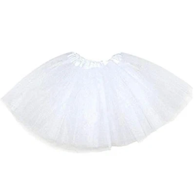 Image of Zac&#039;s Alter Ego Lady Girls Women White Tutu Skirt Fancy Dress Party Hen