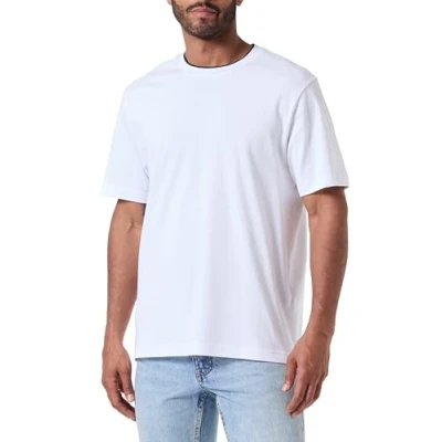 Image of BOSS Men&#039;s Tee 7 T_Shirt, White100, M