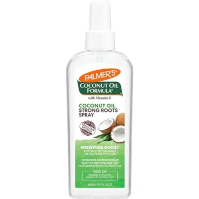 Image of Palmers Coconut Oil Strong Roots Spray 5.1oz (3 Pack)