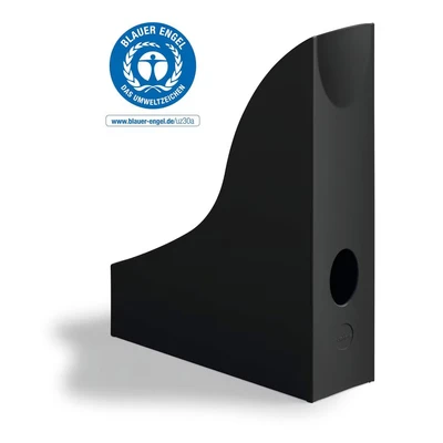 Image of Durable 775701 Magazine File ECO A4 Blue Angel Certified 1 Item Black