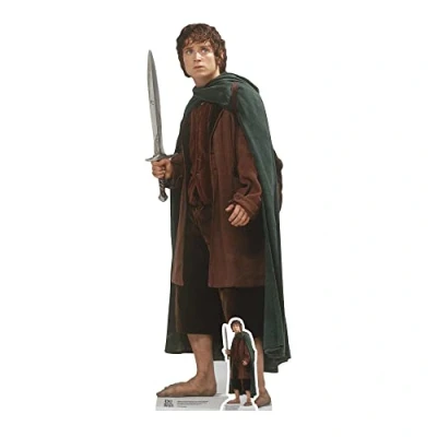 Image of Star Cutouts SC4126 Frodo Baggins Elijah Wood the Lord of Rings Lifesize Cardboard Cutout