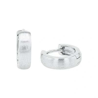 Image of Amor earrings 925 sterling silver ladies earrings, with wax bead, 2.3 cm, silver, Comes in jewelry gift box, 2017167