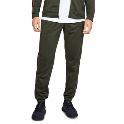 Image of Under Armour Men Unstoppable Essential Track Pant Trousers Baroque Green//Black (310), Large