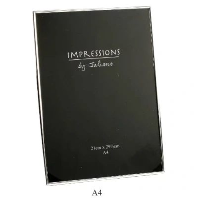 Image of Plain Silver Plated Photo Frame A4