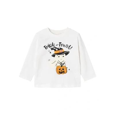 Image of NAME IT NMNORLA NREG LS TOP Box Long Sleeve, Bright White, 3 Years
