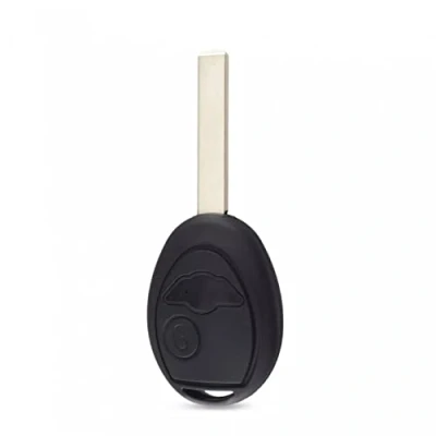 Image of 2 Buttons Uncut Blade Blank Key Remote Control Shell Case Fob Cover For BMW Mini Cooper R50 R53