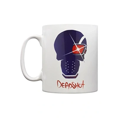 Image of DC Comics Suicide Squad &quot;Deadshot Skull&quot; Ceramic Mug, Multi Colour