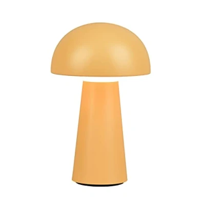 Image of Reality Leuchten Lennon R52176183 LED Battery Powered Outdoor Table Light Plastic Illuminate Yellow with 2X Watt Touch Dimmer