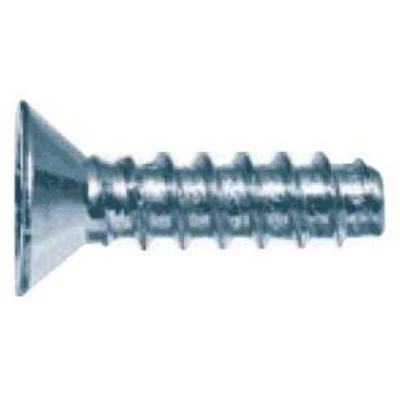 Image of 50x 3.0X20 Pozi Countersunk Thread Forming Screws for Plastic
