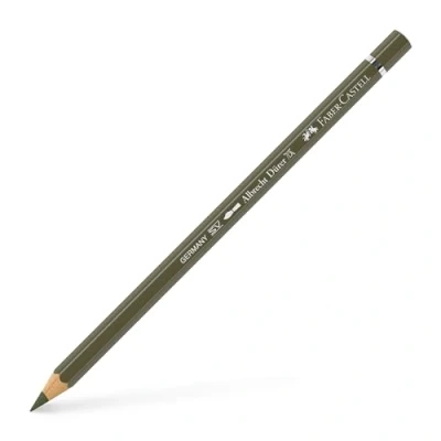 Image of Faber Castell Albrecht Dürer Artists Watercolour Yellowish 173, Single Pencil, Olive Green Yellowish, 20x1x1 cm