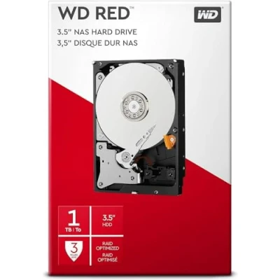 Image of WD Red 1TB NAS Desktop Hard Disk Drive SATA 6 Gb/s 64MB Cache 3.5 Inch