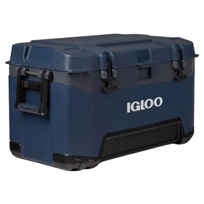 Image of IGLOO BMX 72 Cool Box, Blue/Grey, 68 Litre
