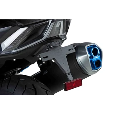 Image of Puig License Support 9534N Black for Kymco AK 550 17&#039; 18&#039;