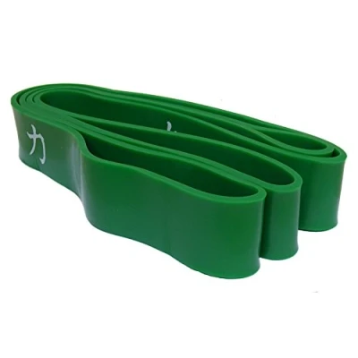 Image of Strength Shop Premium Latex Resistance Bands 41&quot; (No 4 Green (23 54kg Resistance))