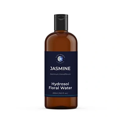 Image of Mystic Moments Jasmine Hydrosol Floral Water 500ml Perfect for Skin, Face, Body &amp; Homemade Beauty Products Vegan GMO Free