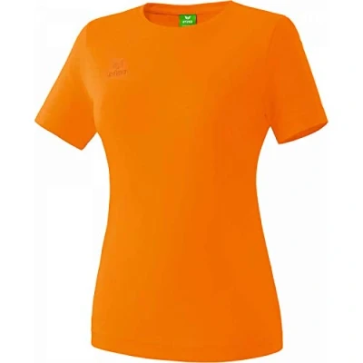 Image of Erima Women&#039;s Casual Basics Teamsports T shirt, Orange, 12 (Manufacturer Size: 40)