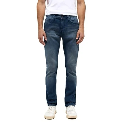 Image of MUSTANG Men&#039;s Style Vegas Slim Jeans, Medium Blue 783, 31 W/30 L