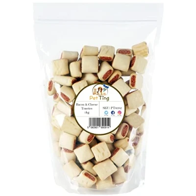 Image of Premium Bacon &amp; Cheese Dog Biscuits 1kg (Bacon Toasties)
