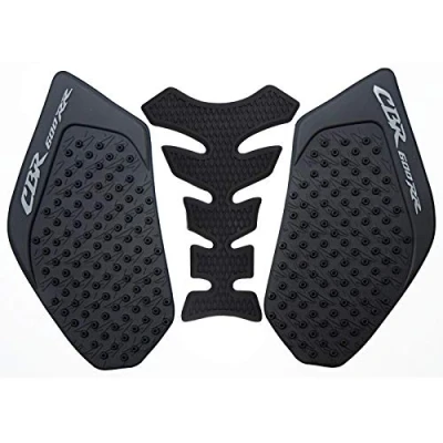 Image of for Honda CBR600RR 2003 2004 2005 2006 Motorcycle 3M Gas Tank Pad Anti Slip Stickers Side Fuel Grip Decal Protector (Black)