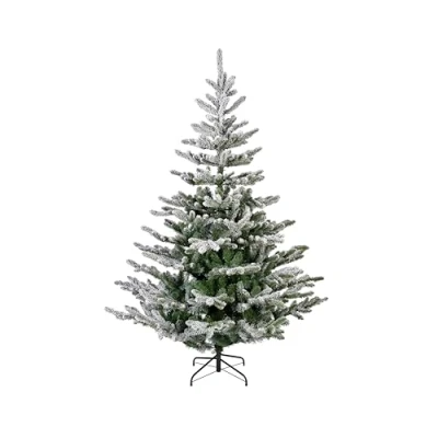 Image of Kaemingk Everlands Christmas Tree, Polyvinyl Chloride, Green/White, dia148 H180cm