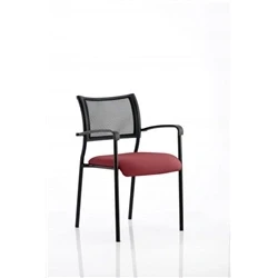 Image of Brunswick Bespoke Colour Seat Black Frame Ginseng Chilli
