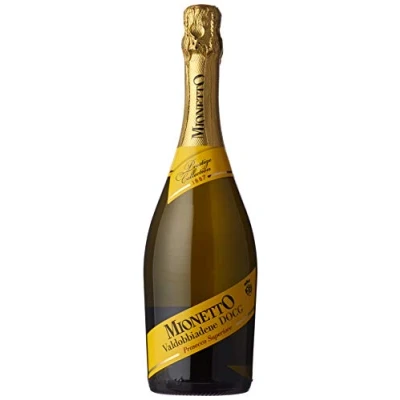 Image of Mionetto Prestige DOCG Extra Dry Prosecco Yellow Label (Case of 3), 3 x 750ml