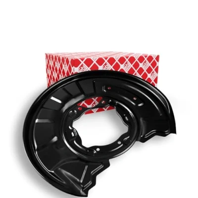 Image of 2044211720, A2044211720 Brake Disc Back Plate FEBI BILSTEIN 174218 Rear Axle Left MERCEDES BENZ: C Class Saloon, T modell, E Coupe