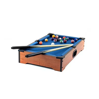 Image of #winning Mini Table Top Pool Set Classic American Style 2 Player 8 Ball Pools