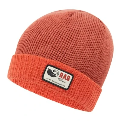 Image of Rab Essential Beanie Lightweight Winter for Hat Skiing &amp; Everyday Use Tuscan Red/Red Grapefruit One Size