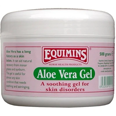 Image of Equimins Aloe Vera Gel 500g Clear,