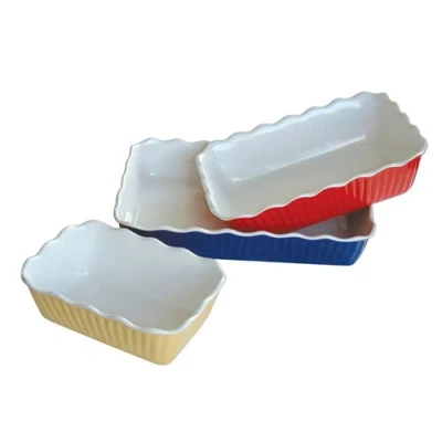 Image of Chabrias Ltd Tulip Deli Bistro SAN Crock Salad Bowl Party Serving Dish Food Display Plate (5.4 litres, White)