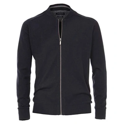 Image of Casa Moda Pullover Zip Navy Dark Blue size XL