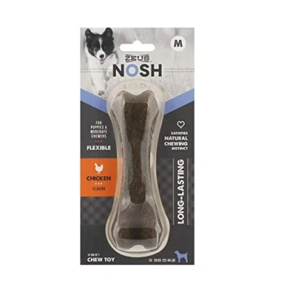 Image of Zeus NOSH FLEXIBLE Chew Bone for Puppies Chicken Flavour, Medium