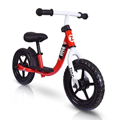 Image of Zinc Flyte Kids 12 Inch Dash Balance Bike Adjustable for Toddlers 2+ Years