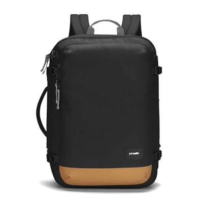 Image of Pacsafe Unisex&#039;s Go Anti Theft 34l Carry on Backpack, Jet Black, One Size