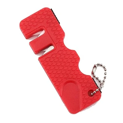 Image of Happyaer Multipurpose Knife Sharpener Scissors Sharpen Tool Whetstone Carbides for Kitchen Pocket 1 Piece