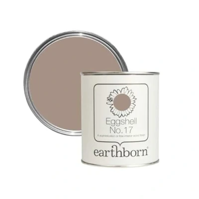 Image of Earthborn Eggshell No. 17 Paint, Muddy Boots 750ml Eco Friendly, Low VOC, Durable Silk Finish