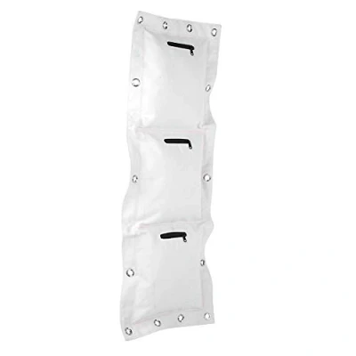 Image of Akozon Wing Chun Training Ring Wall Punch Pad Canvas Empty Sand Bag Target with Zipper for Boxing Muay Thai Sanda(Triple Bag)