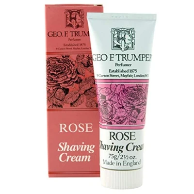 Image of Geo F Trumper Shave Cream Rose 75gm Tube