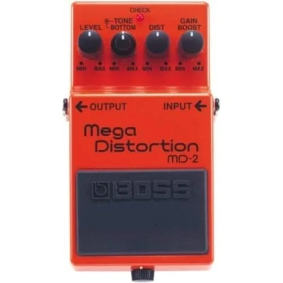 Image of BOSS Md 2 Mega Distortion; Extreme, Low End Distortion for Modern Metal And Hard Rock