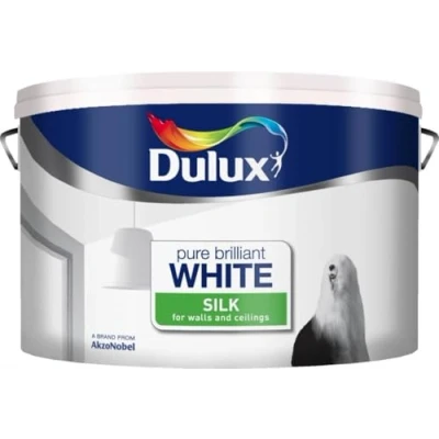 Image of Dulux Silk 10L Pure Brilliant White