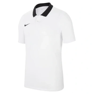 Image of NIKE Men&#039;s M Nk Df Park20 Polo Shirt, White/Black, L UK