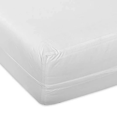 Image of COMFORTNIGHTS Fully Encased Waterproof Anti Bed Bug Mattress Protector Double (135x190x25cm) Optical White