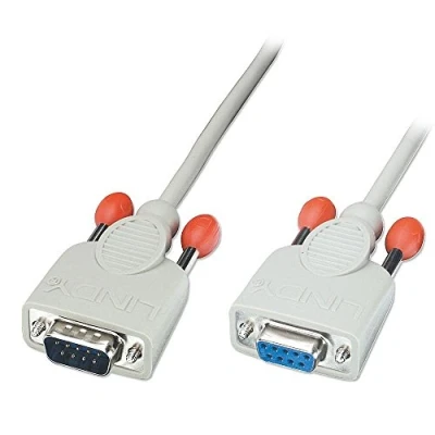 Image of LINDY Serial Extension Cable (9DM/9DF) 10m